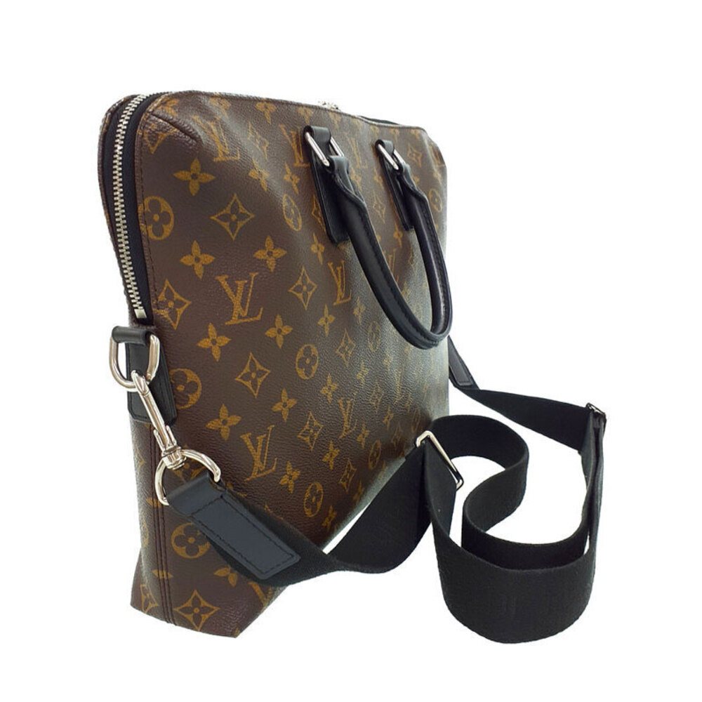 Louis Vuitton Monogram Bag Journey PDJ Macassar Document Business Porte
